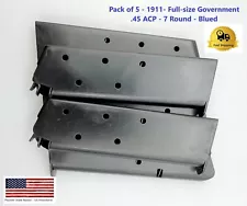 5 Magazines .45 ACP Colt 1911 Pistol Mag Clip 45 AUTO 7 Round Government