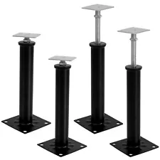 New Listing4 Pack Adjustable House Floor Jacks Screw Post Pole for Leveling Support 12"-16"