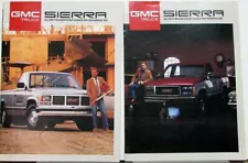 1988 GMC Sierra Pickup Truck for Commercial and Personal Use Sales Brochure Orig