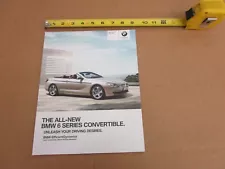 2012 BMW 6 series convertible 650i sales brochure 62 page ORIGINAL literature