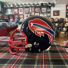 Buffalo Bills Custom Full Size Riddell Football Helmet Vsr Medium