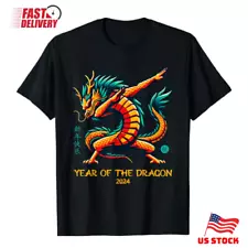 Dabbing Dragon Chinese New Year Of The Dragon 2024 T-Shirt Best Sale