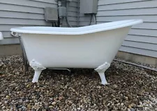 Cast Iron Clawfoot Slipper Bath Tub