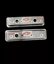 Chevy Engine Valve Cover Set. For A 350 Engine.