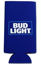 Bud Light (1) 24oz Beer Tallboy Koozie 25oz New Can Cooler Neoprene Collapsible