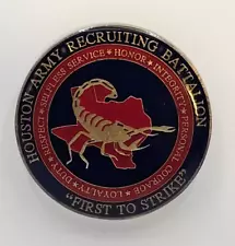 U.S. Army Recruiting Battalion-Houston Challenge Coin