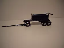 DCP FIRST GEAR 1/64 BLACK 3 AXLE ROGUE TRANSFER DUMP TRAILER