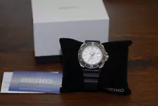 Seiko King Samurai Wristwatch, White Dial, SRPE37