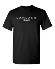 Lakland Fine Bass Guitars Basses Guitar Acoustic Black T-Shirt