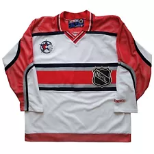 Vintage 2000-2001 CCM NHL All Star Game Stitched Blank Jersey Mens XL