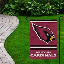 For Arizona Cardinals Football Fans 12x18" Garden Flag Double Sided Yard Banner