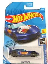 Hot Wheels 2019 HW Race Team Blue Corvette C7.R