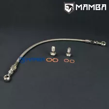 Turbo Oil Feed Line for Mitsubishi Lancer 4G63 EVO 8 GSR TD05HR 16G6 From Header