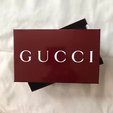 Gucci shoe box empty red