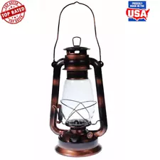 Hurricane Kerosene Lantern Emergency Hanging Light 12" Tall Rust Resistant New