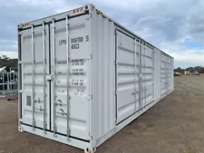 40ft High Cube 2 Side Door Storage Shipping Container Oversea Conex 9.5' High