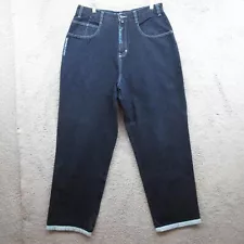 Maurice Malone Mo Jeans 0621 Mens 36 Medium Wash Blue Cotton Baggy Y2K