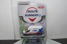 GREENLIGHT 1/64 SCALE ROUTE RUNNERS 2019 FORD TRANSIT AMR AMBULANCE!