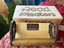 Read Pleaters Smocking Gathering Machine retail $500