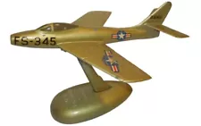 1950s USAF Air Force Republic F-84-F Thunderjet Bronzart Model Aircraft