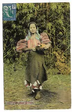 PHILIPPINES Women Costumes old POSTCARD VF