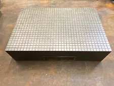 The Challenge Machinery Cast Iron Metalworking Surface Lapping Plate 12 x 18 x 4