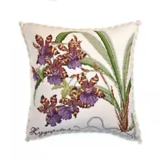 NEW IN Box Elizabeth Bradley Zygopetalum Ladybird Orchid Exotics Needlepoint Kit