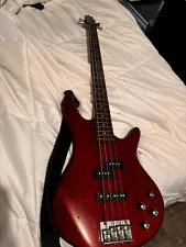 Ibanez GSR200TR Electric Bass Guitar - Transparent Red