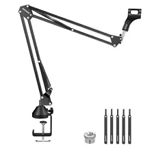 NEEWER Suspension Boom Scissor Microphone Arm Stand for Blue Yeti Snowball Yeti