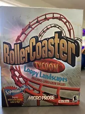 Roller Coaster Tycoon LOOPY LANDSCAPES !FACTORY SEALED!