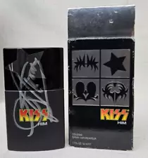 Signed By Gene Simmons - Kiss Him By KISS Cologne Spray For Men NIB Autographed