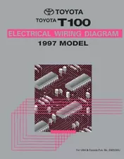 Toyota T100 1997 Wiring Diagrams Book