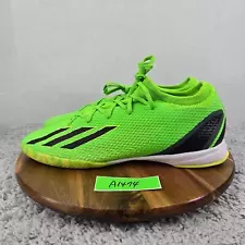 Adidas X SpeedPortal.3 Solar Green Athletic Indoor Soccer Shoes Mens 12 GW8464