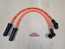 Ton's Performance 10mm Orange Spark plug wires for 2002-2007 Victory motorcycles