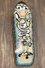 Rare Vintage Scram Skates 10” Skateboard Deck Nolan Johnson Lupe Punk Point