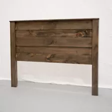 Farmhouse Rustic Headboard - Full/ Solid Wood/Modern/Made in USA/Free Shipping