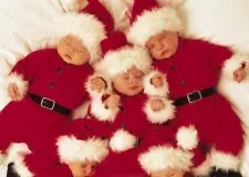 SALE It's Christmas Time Babies Cutest Picture Dressed Costume Santa Blessing