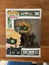 Funko Pop! 360 CAT NOIR With Plagg Miraculous Vinyl Figure New in Box