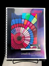 PFAFF Creative Sensation Sewing Instructions User Guide Manual COLOR Free Ship