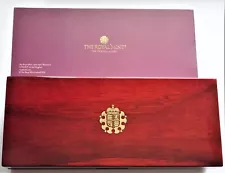 Royal Mint BOX for Gold Proof Set ( Box and Capsule ) only USED