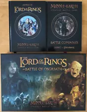 Lord of the Rings Battle of Osgiliath + Army Book + Battle Companies - MESBG