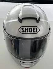 Shoei Neotec Full Face Helmet SZ L Grey Great Condition Minor Scratches See Pics