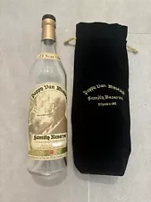 pappy van winkle 23 empty bottle with bag