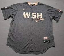 Nike MLB Washington Nationals City Connect Cherry Blossom Jersey Men's Size XL