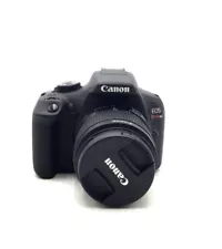 Canon EOS Rebel T6 Black Auto Focus Digital SLR Camera