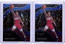 New Listing(2) Lot 2023-24 Select Jordan Poole Courtside Disco Light Blue Prizm #/99