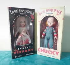 Living Dead Dolls Collection - Chucky & Tiffany - Separate Dolls - RARE and BNIB