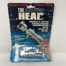 Shower Head On/Off The Incredible head All Chrome 1/2" new old stock