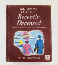 Beetlejuice Handbook for The Recently Deceased” 1000 Piece Puzzle OPEN BOX