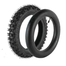 10" 2.50-10 Tire and Tube 2.5-10 For Yamaha PW50 PeeWee50 TTR50 Dirt Bike CRF50 (For: Yamaha PW50)